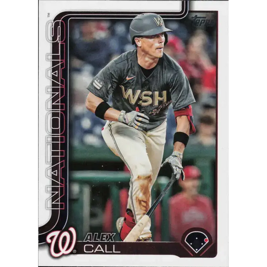 2025 Topps #641 Alex Call NM-MT Washington Nationals Baseball Card
