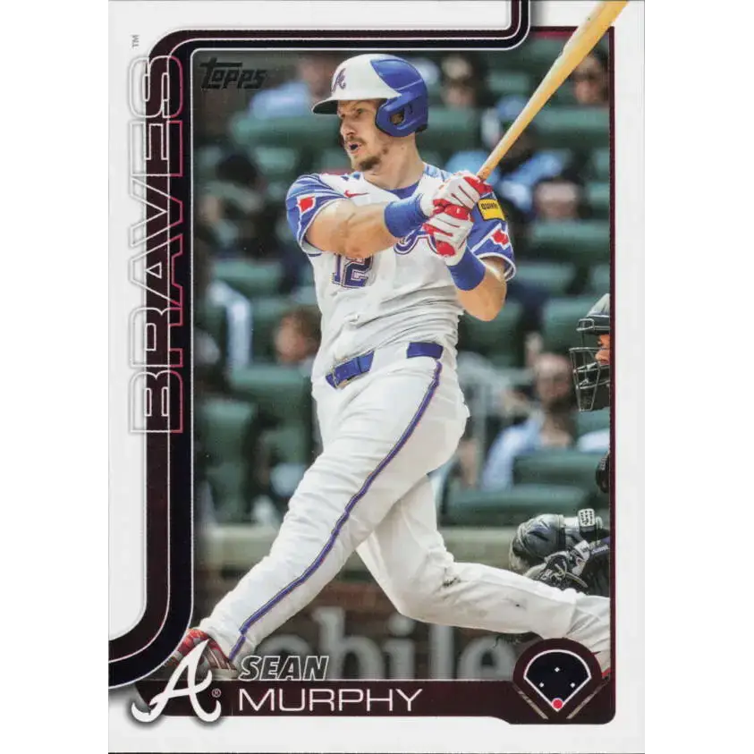 2025 Topps #642 Sean Murphy NM-MT Atlanta Braves Baseball Card - Baseball Card Single