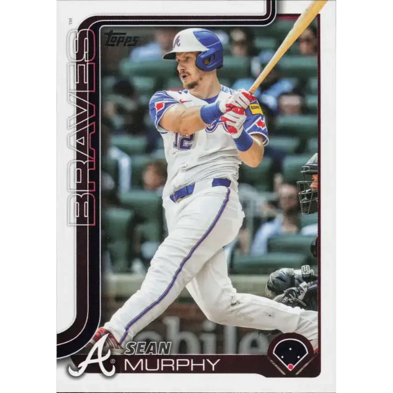 2025 Topps #642 Sean Murphy NM-MT Atlanta Braves Baseball Card - Baseball Card Single