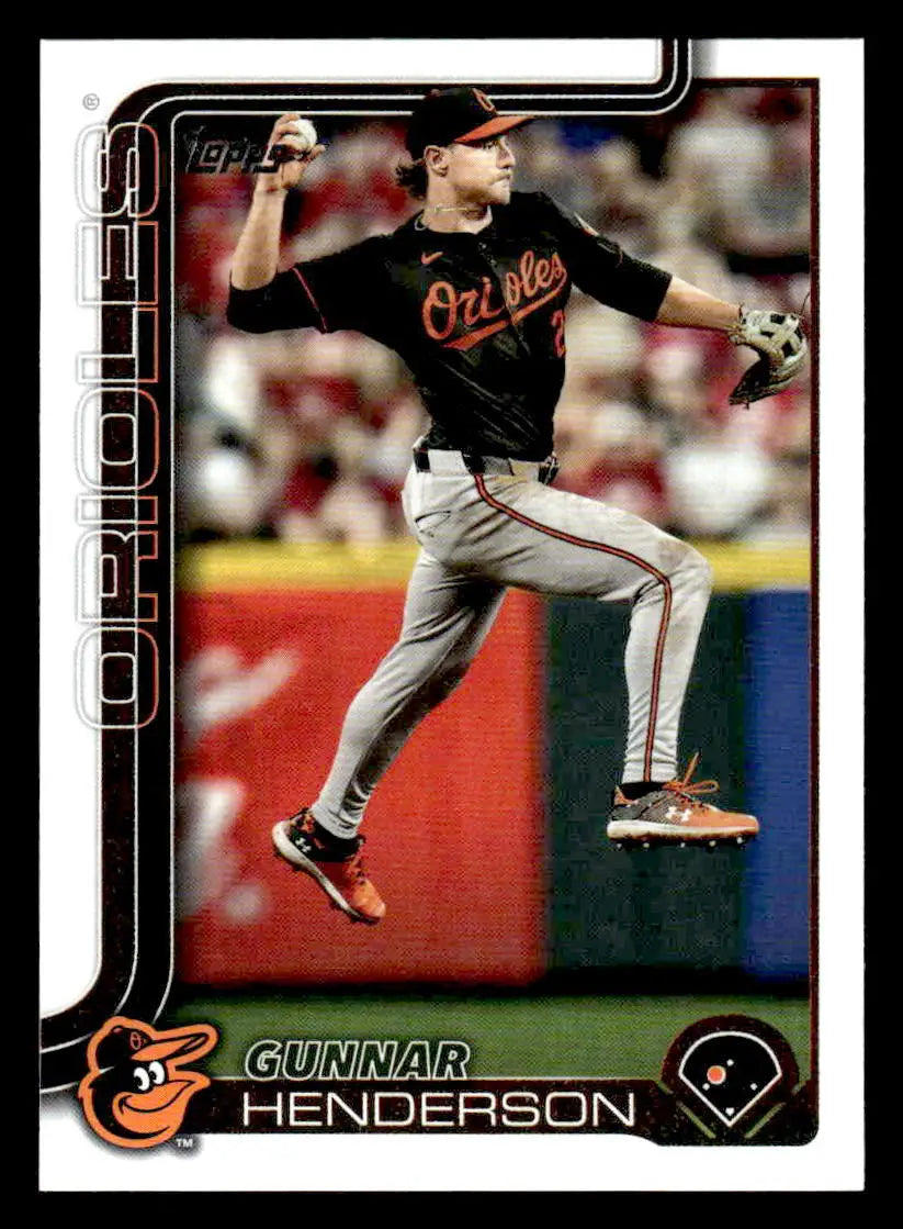 2025 Topps #65 Gunnar Henderson - Baseball Card Single