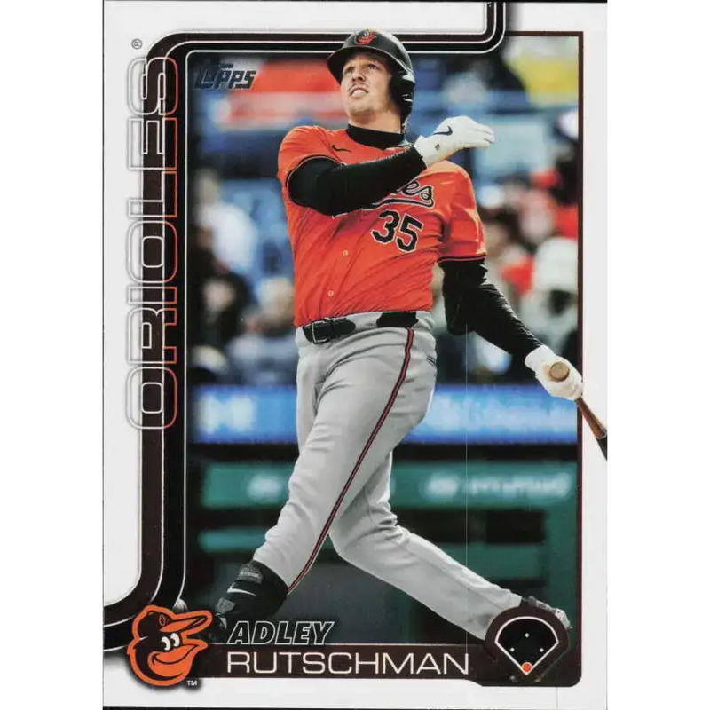 2025 Topps #650 Adley Rutschman NM-MT Baltimore Orioles Baseball Card