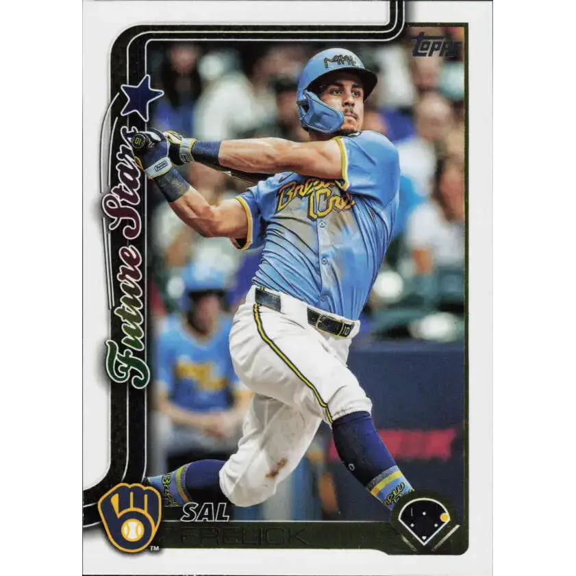 2025 Topps #651 Sal Frelick NM-MT Milwaukee Brewers Baseball Card - Baseball Card Single
