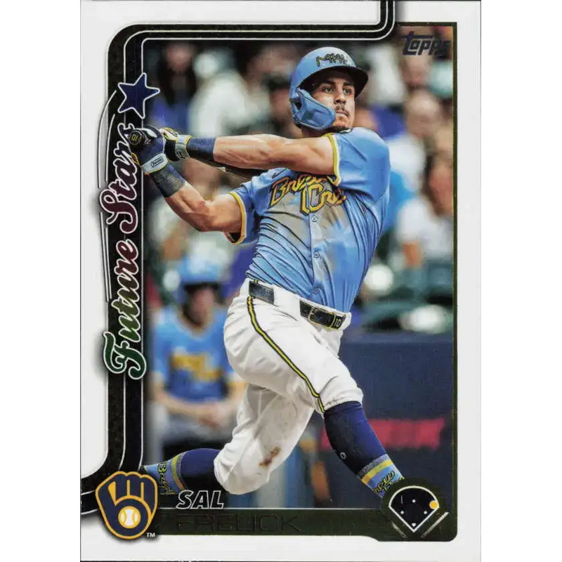2025 Topps #651 Sal Frelick NM-MT Milwaukee Brewers Baseball Card - Baseball Card Single