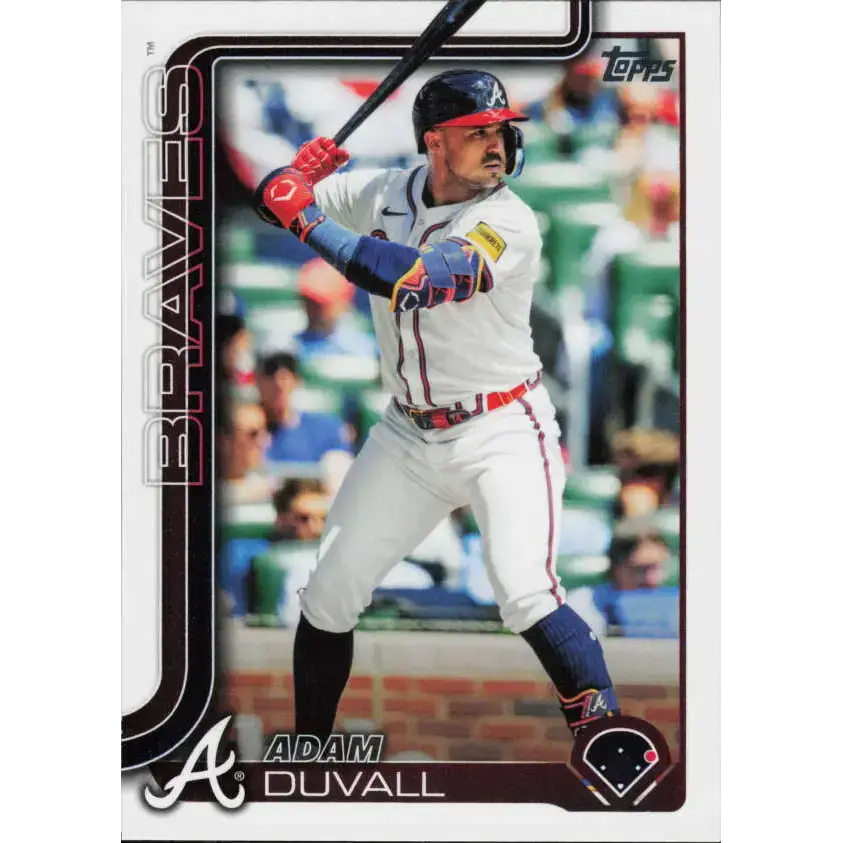 2025 Topps #654 Adam Duvall NM-MT Atlanta Braves Baseball Card - Baseball Card Single