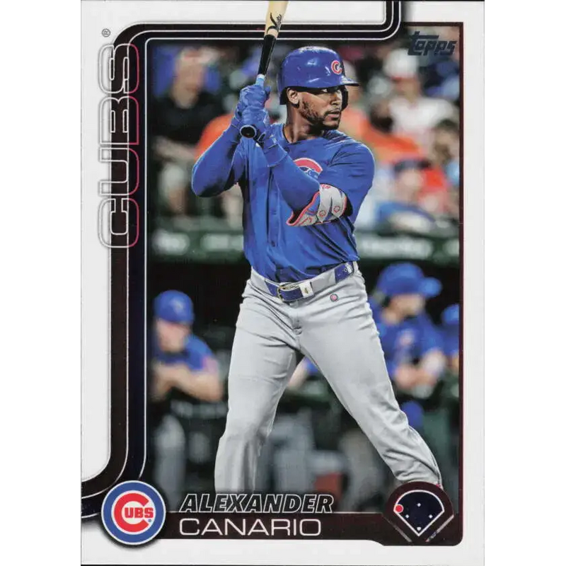 2025 Topps #655 Alexander Canario NM-MT Chicago Cubs Baseball Card - Baseball Card Single