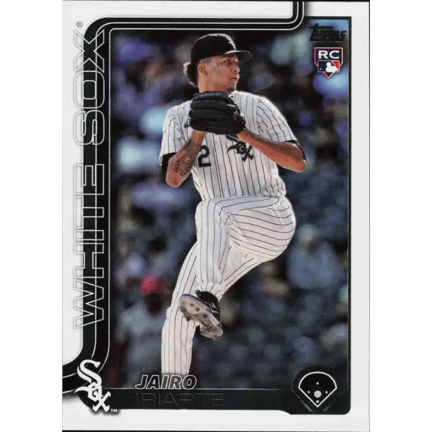 2025 Topps #656 Jairo Iriarte NM-MT RC Rookie Chicago White Sox Baseball Card - Baseball Card Single