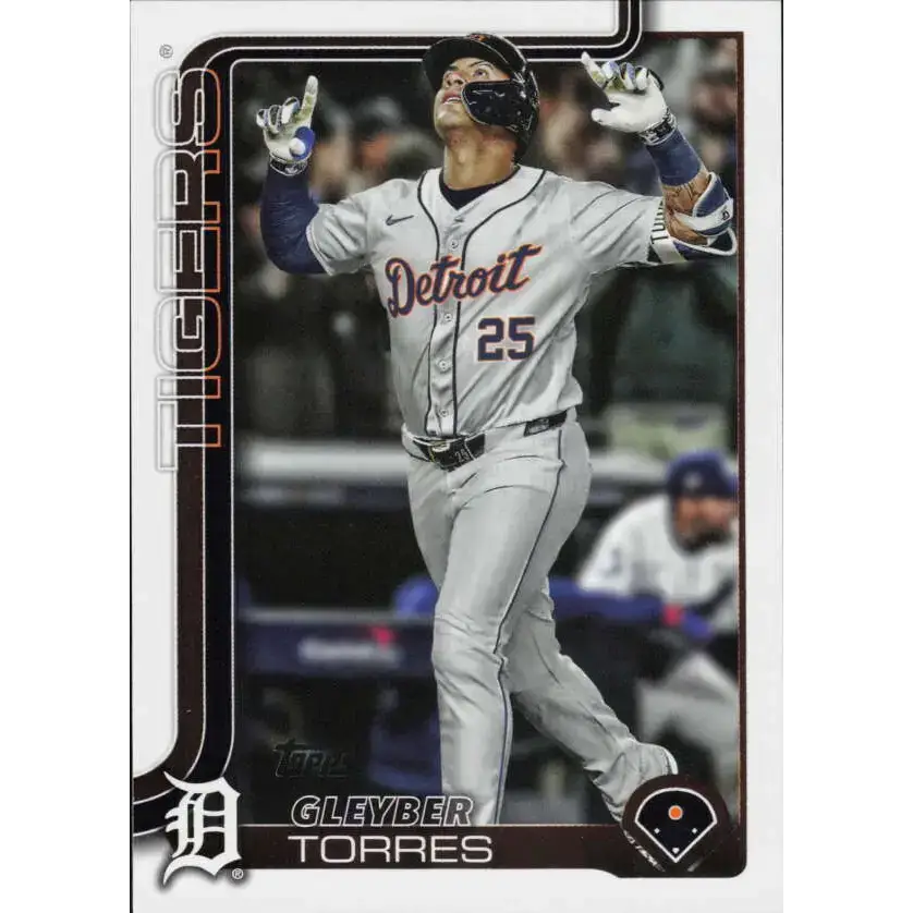2025 Topps #658 Gleyber Torres NM-MT Detroit Tigers Baseball Card - Baseball Card Single