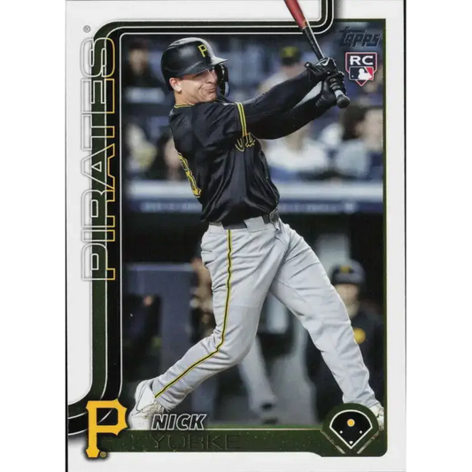 2025 Topps #659 Nick Yorke NM-MT RC Rookie Pittsburgh Pirates Baseball Card - Baseball Card Single