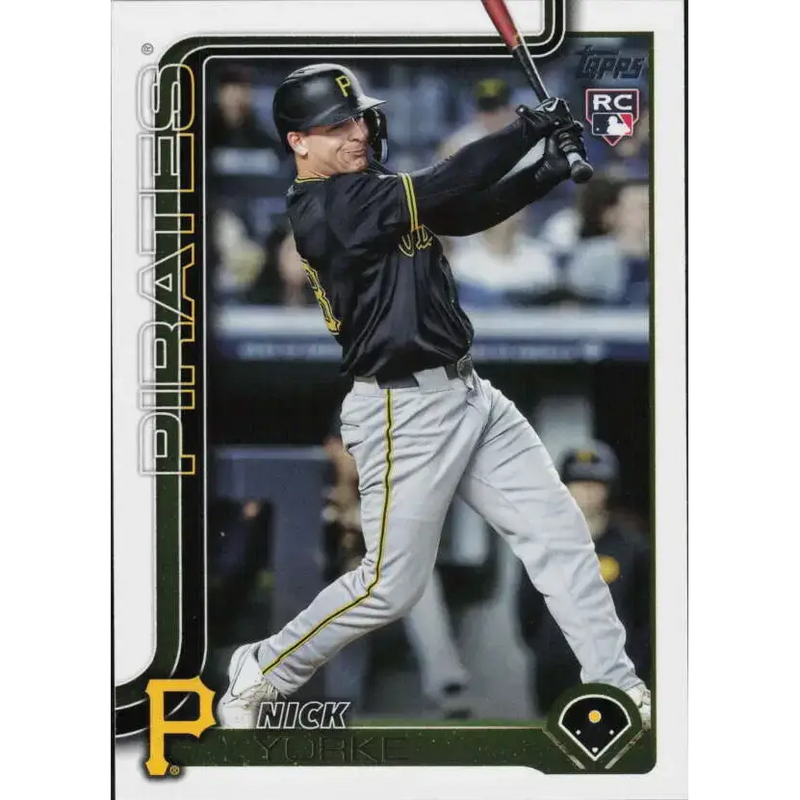 2025 Topps #659 Nick Yorke NM-MT RC Rookie Pittsburgh Pirates Baseball Card - Baseball Card Single