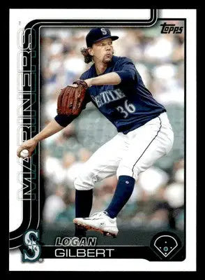2025 Topps #66 Logan Gilbert - Baseball Card Single