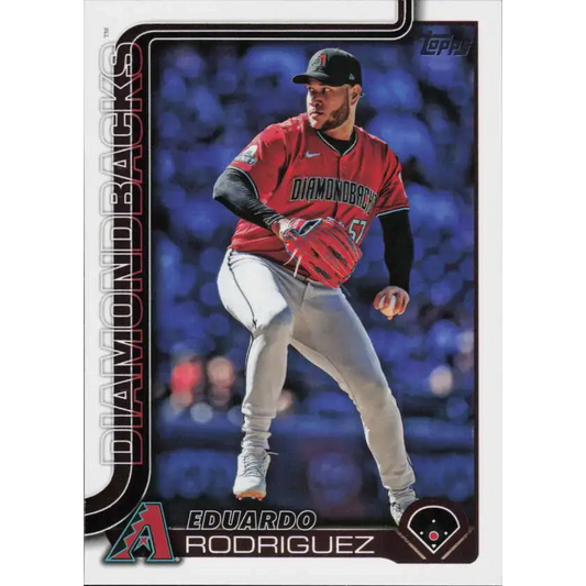 2025 Topps #661 Eduardo Rodriguez NM-MT Arizona Diamondbacks Baseball Card