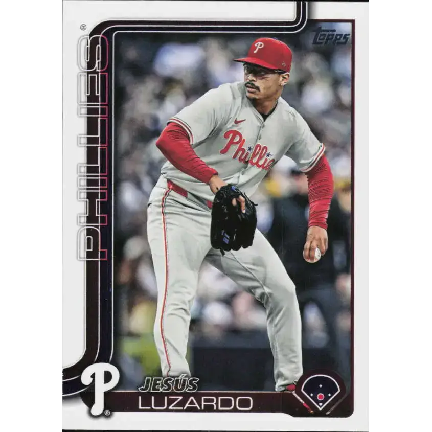 2025 Topps #664 Jesus Luzardo NM-MT Philadelphia Phillies Baseball Card - Baseball Card Single