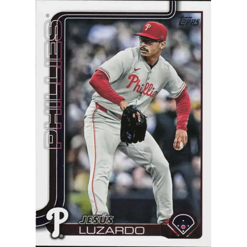 2025 Topps #664 Jesus Luzardo NM-MT Philadelphia Phillies Baseball Card - Baseball Card Single