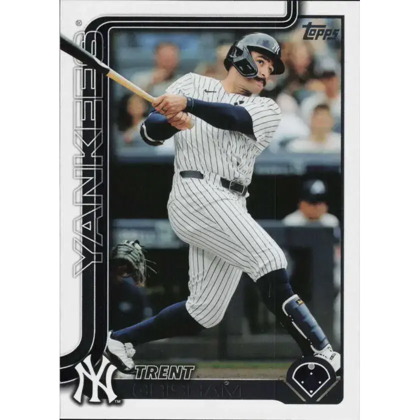 2025 Topps #666 Trent Grisham NM-MT New York Yankees Baseball Card - Baseball Card Single
