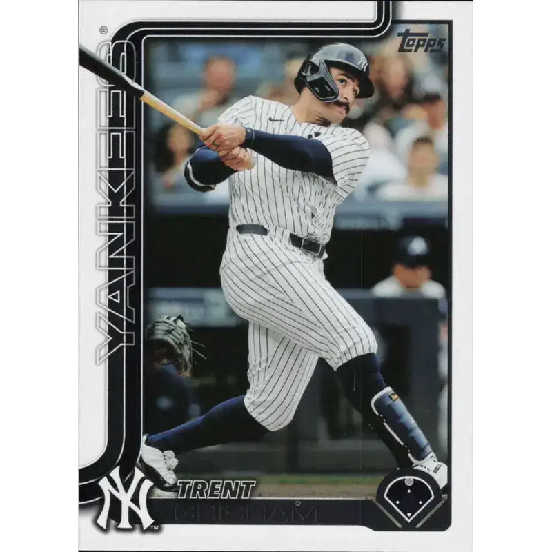 2025 Topps #666 Trent Grisham NM-MT New York Yankees Baseball Card - Baseball Card Single