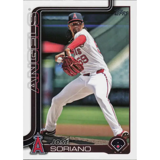 2025 Topps #669 Jose Soriano NM-MT Los Angeles Angels Baseball Card