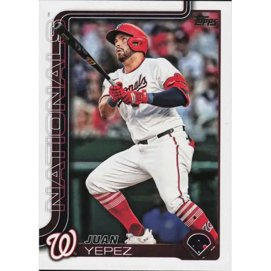 2025 Topps #679 Juan Yepez NM-MT Washington Nationals Baseball Card