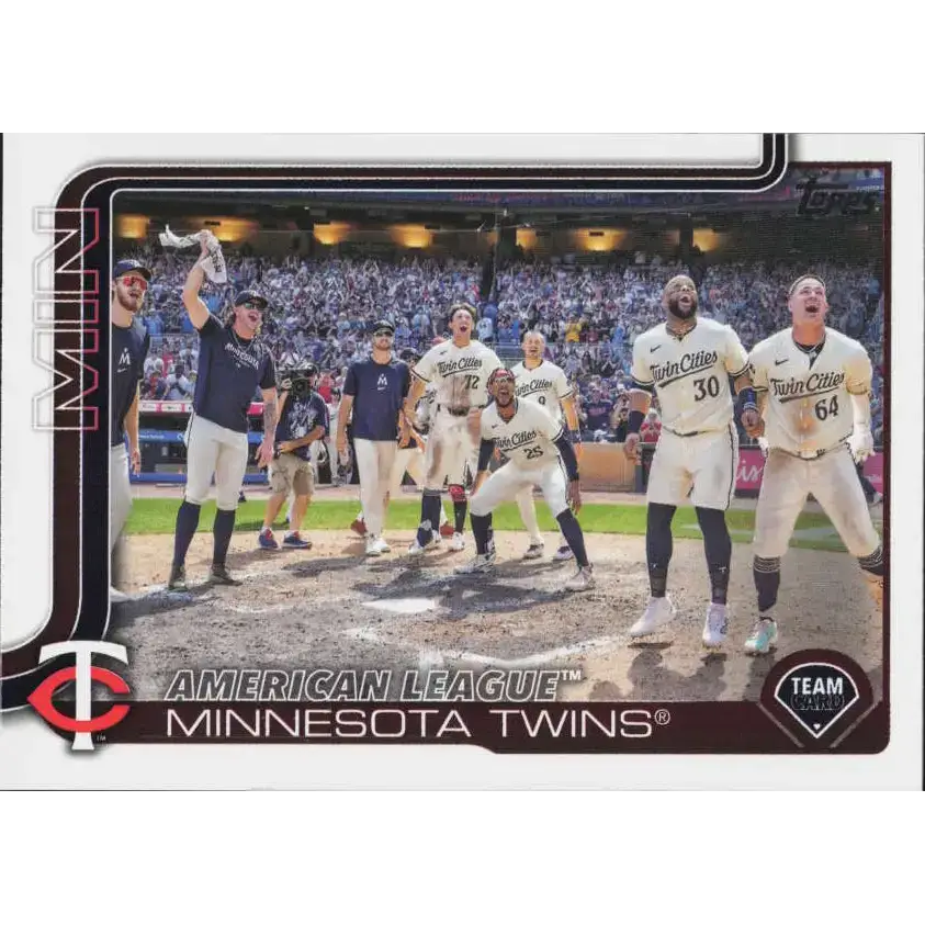 2025 Topps #688 Minnesota Twins NM-MT Minnesota Twins Baseball Card - Baseball Card Single