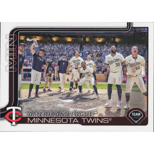 2025 Topps #688 Minnesota Twins NM-MT Minnesota Twins Baseball Card