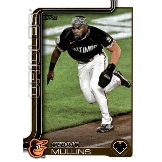 2025 Topps #69 Cedric Mullins NM-MT Baltimore Orioles Baseball Card - Baseball Card Single