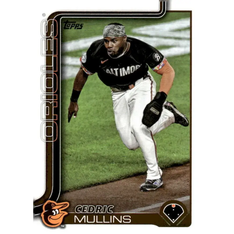 2025 Topps #69 Cedric Mullins NM-MT Baltimore Orioles Baseball Card - Baseball Card Single