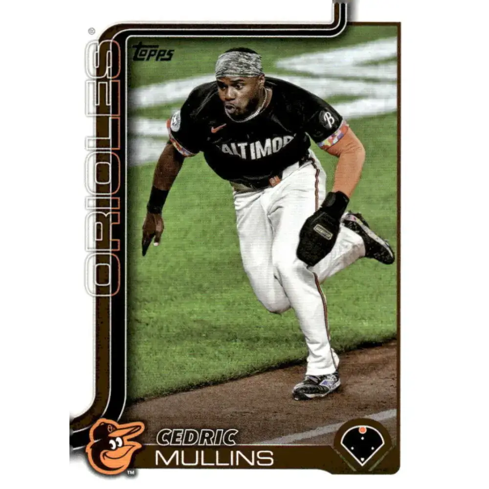 2025 Topps #69 Cedric Mullins NM-MT Baltimore Orioles Baseball Card - Baseball Card Single