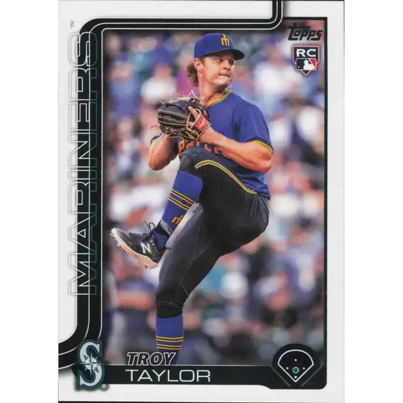 2025 Topps #691 Troy Taylor NM-MT RC Rookie Seattle Mariners Baseball Card - Baseball Card Single