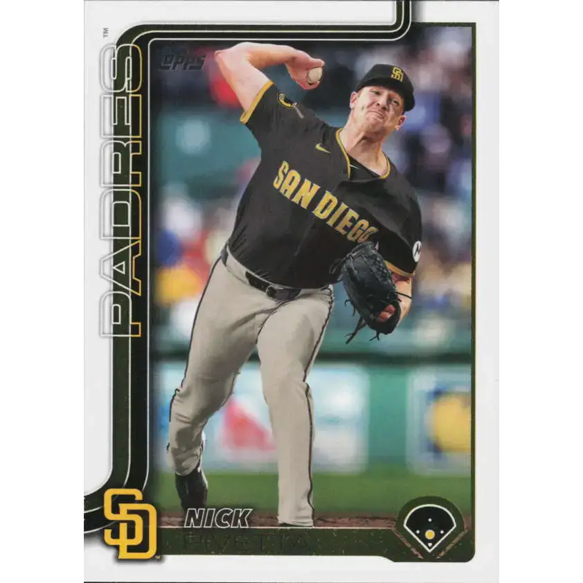 2025 Topps #692 Nick Pivetta NM-MT San Diego Padres Baseball Card - Baseball Card Single