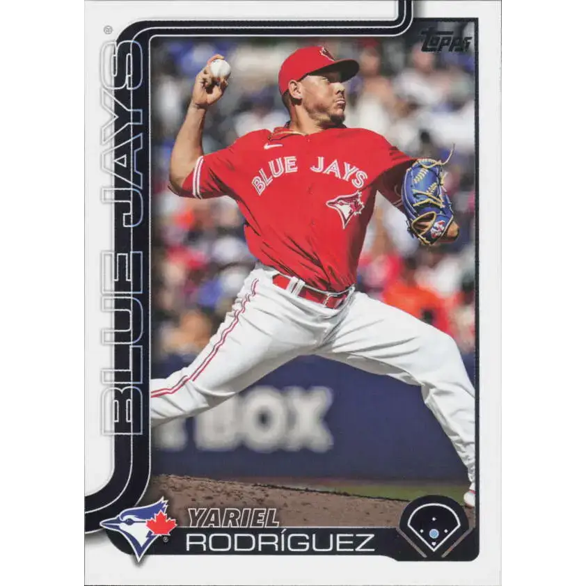 2025 Topps #694 Yariel Rodriguez NM-MT Toronto Blue Jays Baseball Card - Baseball Card Single