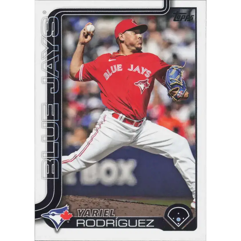 2025 Topps #694 Yariel Rodriguez NM-MT Toronto Blue Jays Baseball Card - Baseball Card Single