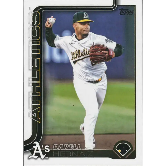 2025 Topps #695 Darell Hernaiz NM-MT Athletics Baseball Card - Baseball Card Single