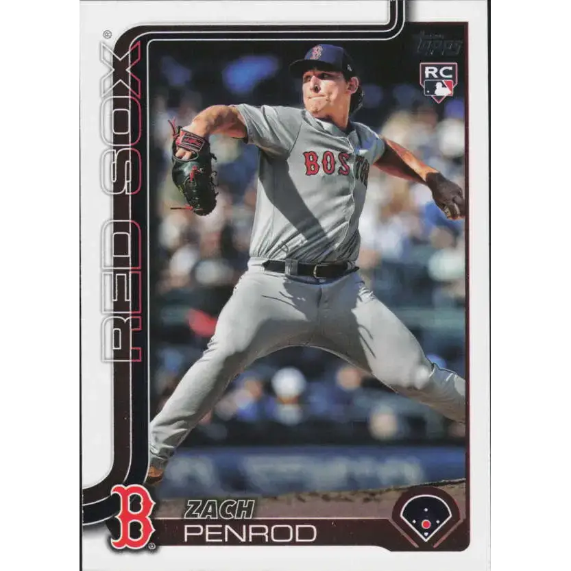 2025 Topps #698 Zach Penrod NM-MT RC Rookie Boston Red Sox Baseball Card - Baseball Card Single