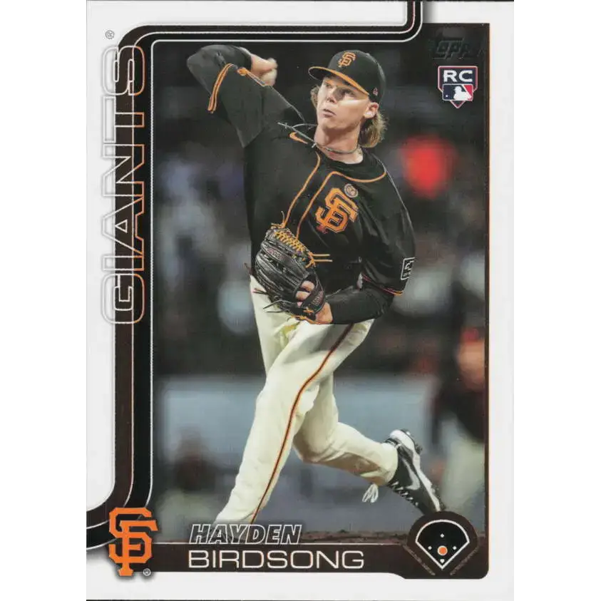 2025 Topps #699 Hayden Birdsong NM-MT RC Rookie San Francisco Giants Baseball Card - Baseball Card Single