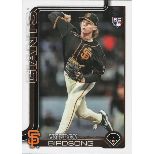 2025 Topps #699 Hayden Birdsong NM-MT RC Rookie San Francisco Giants Baseball Card - Baseball Card Single