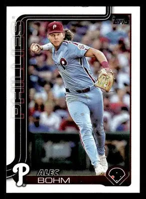 2025 Topps #7 Alec Bohm - Baseball Card Single