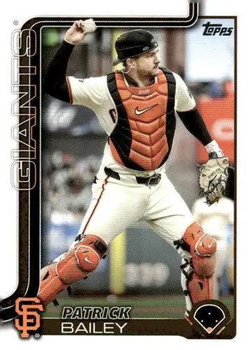 2025 Topps #70 Patrick Bailey NM-MT Giants ID:79087 - Baseball Card Single