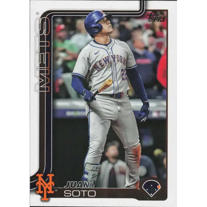 2025 Topps #700 Juan Soto NM-MT New York Mets Baseball Card - Baseball Card Single