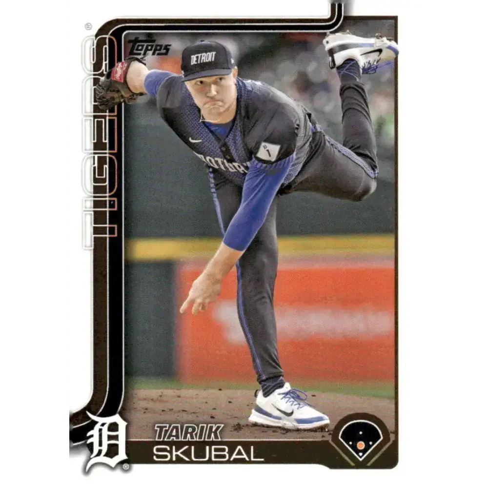 2025 Topps #71 Tarik Skubal NM-MT Detroit Tigers Baseball Card - Baseball Card Single
