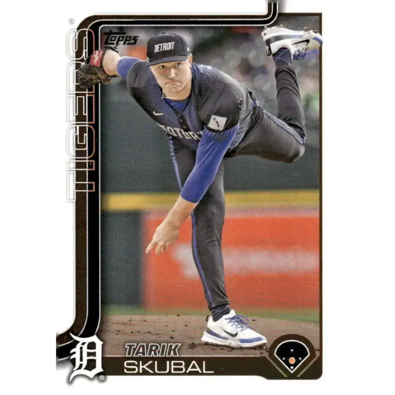 2025 Topps #71 Tarik Skubal NM-MT Detroit Tigers Baseball Card - Baseball Card Single