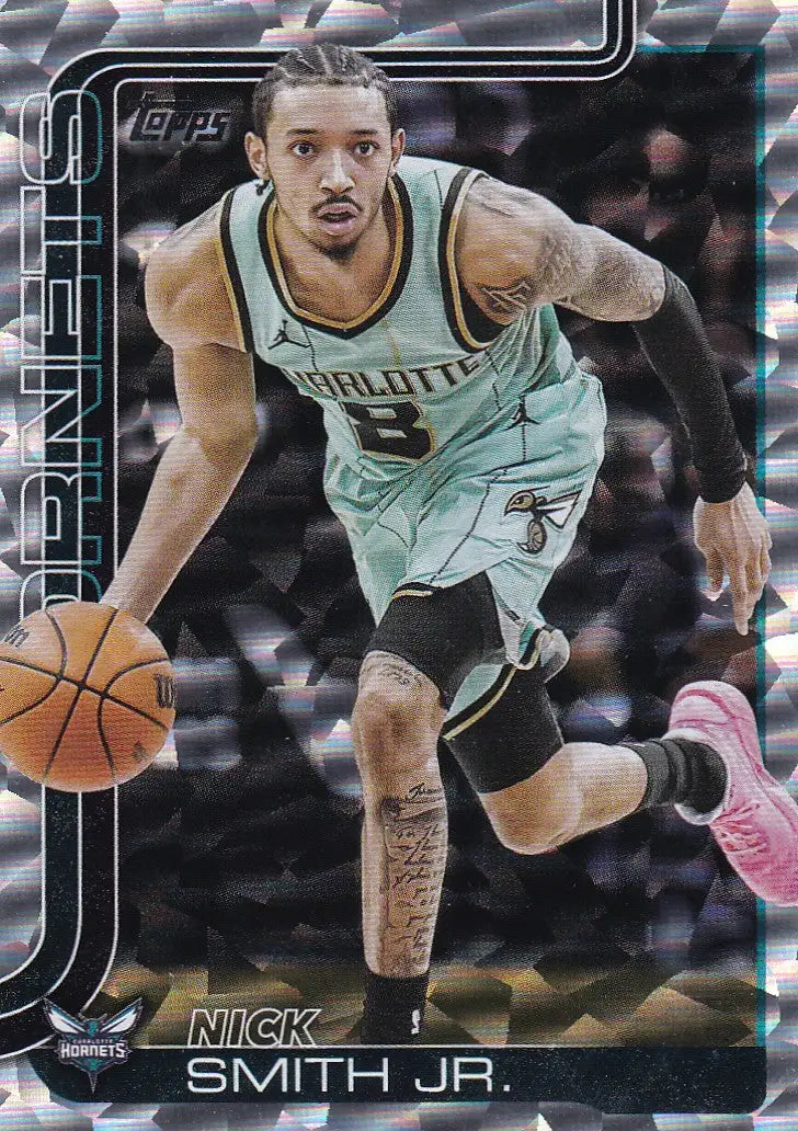 2025 TOPPS #72 NICK SMITH JR DIAMONTE- CHARLOTTE HORNETS