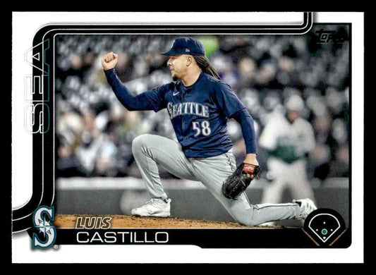 2025 Topps #73 Luis Castillo - Baseball Card Single