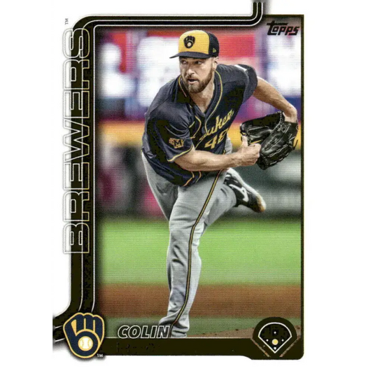 2025 Topps #75 Colin Rea NM-MT Milwaukee Brewers Baseball Card