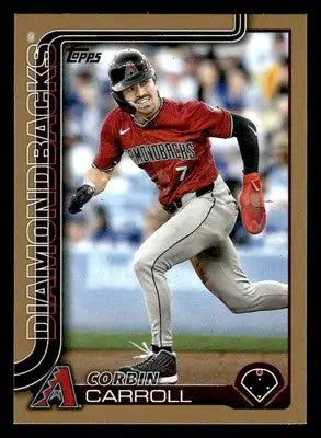 2025 Topps #78 Corbin Carroll Gold #/2025 - Baseball Card Single