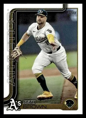 2025 Topps #8 Seth Brown - Baseball Card Single