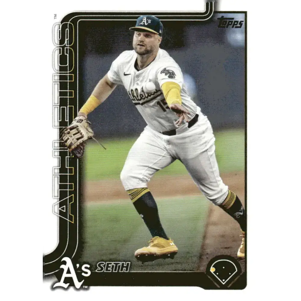 2025 Topps #8 Seth Brown NM-MT Oakland Athletics Baseball Card