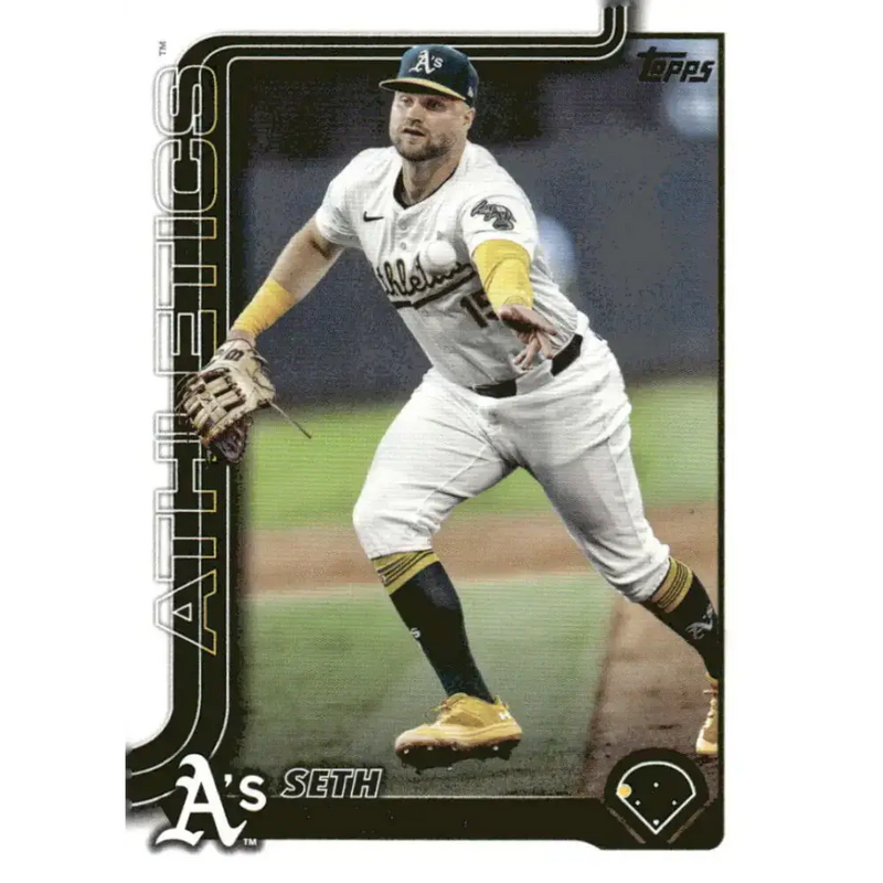 2025 Topps #8 Seth Brown NM-MT Oakland Athletics Baseball Card