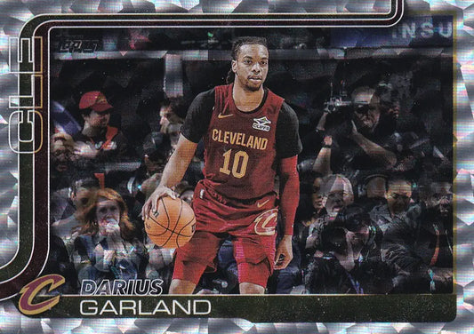 2025 TOPPS #81 DARIUS GARLAND DIAMONTE- CLEVELAND CAVALIERS - Basketball Card Single