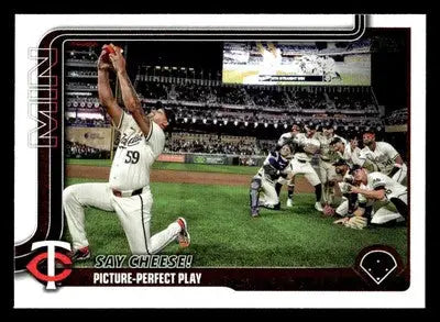 2025 Topps #81 Say Cheese! Picture-Perfect Play - Baseball Card Single