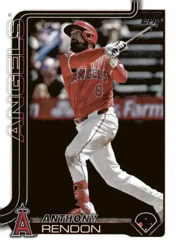 Original gloss baseball trading card of Anthony Rendon NM-MT in Angels uniform