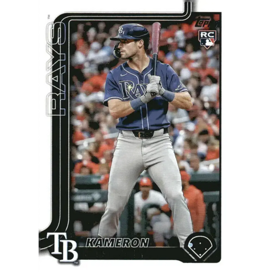 2025 Topps #84 Kameron Misner NM-MT RC Rookie Tampa Bay Rays Baseball Card